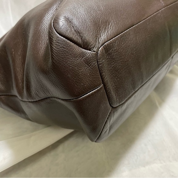 Coach Cambell Izzy Mahogany Brown Large Satchel/Tote, LNC - Picture 13 of 14